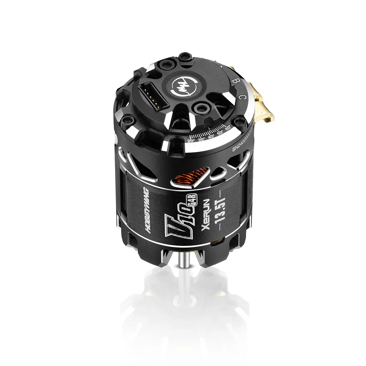 Hobbywing XeRun V10 G4R ROAR Sensored Brushless Motor for 1/10 RC Drift & Racing (13.5T / 17.5T / 21.5T)
