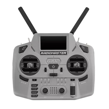 RadioMaster GX12 Crush ExpressLRS Radio Controller 1000Hz CNC Hall Gimbal Dual Band 16CH Transmitter for FPV Drones