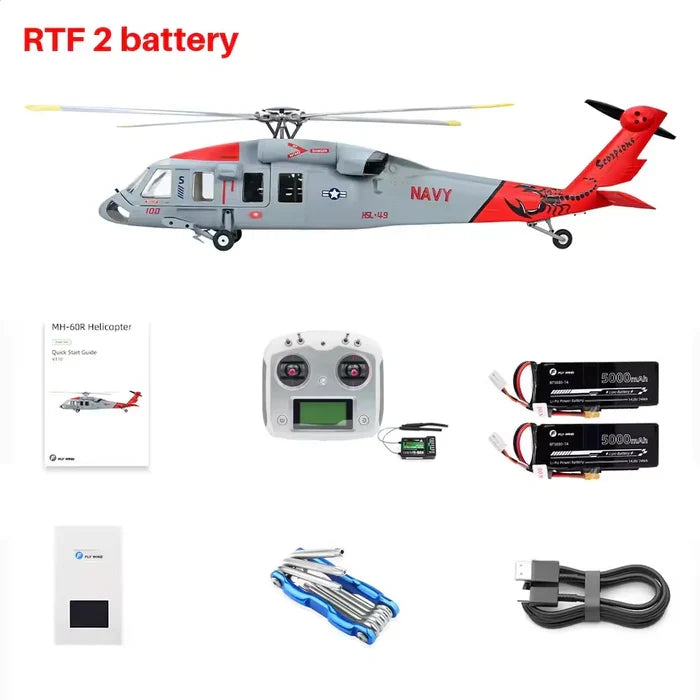 FLYWING MH-60R Jayhawk 470L Scale RC Helicopter GPS ACE Flight Controller RTF