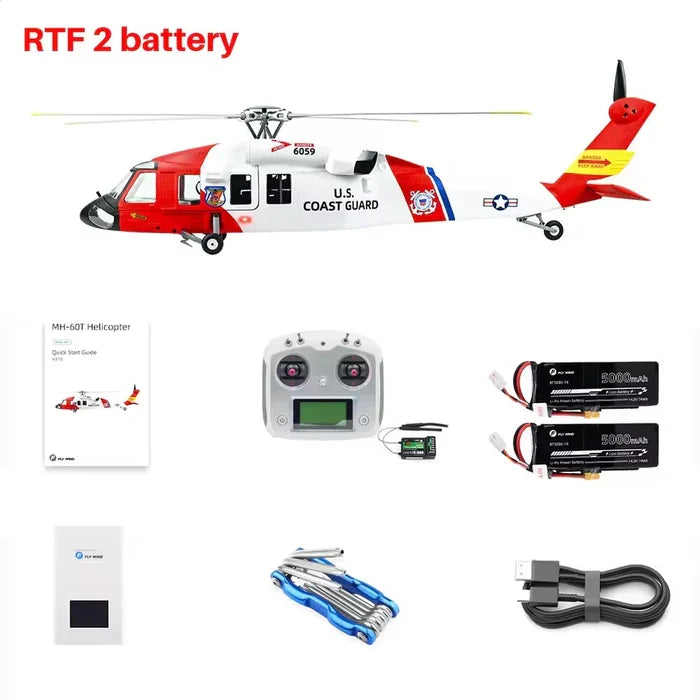 FLYWING MH-60T Jayhawk 470L Scale RC Helicopter GPS ACE Flight Controller RTF