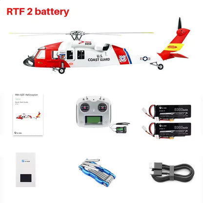 FLYWING MH-60T Jayhawk 470L Scale RC Helicopter GPS ACE Flight Controller RTF