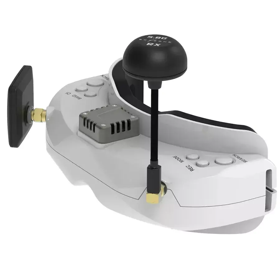 SKYZONE SKY02O FPV Goggles 600x400 OLED 5.8G SteadyView Diversity RX HeadTracker DVR HDMI AVIN/OUT Helmet For FPV Drone