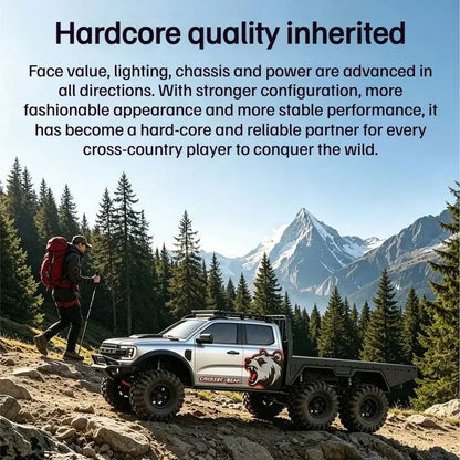 CROSSRC EMO X7 Big Bad Wolf XL4 Big Bad Bear 1/8 Scale 4WD Brushless RC Rock Crawler Trail Truck RTR