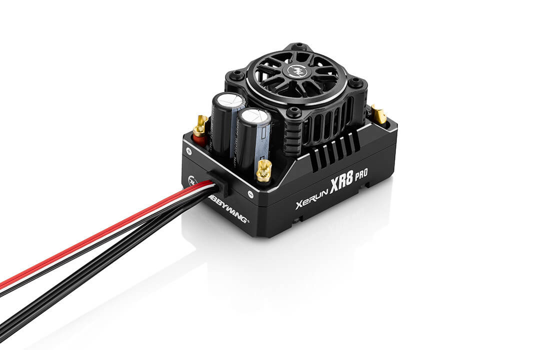 Hobbywing XeRun XR8 Pro G3 200A 2-4S Sensored Brushless ESC for 1/8 RC Buggy & Truggy
