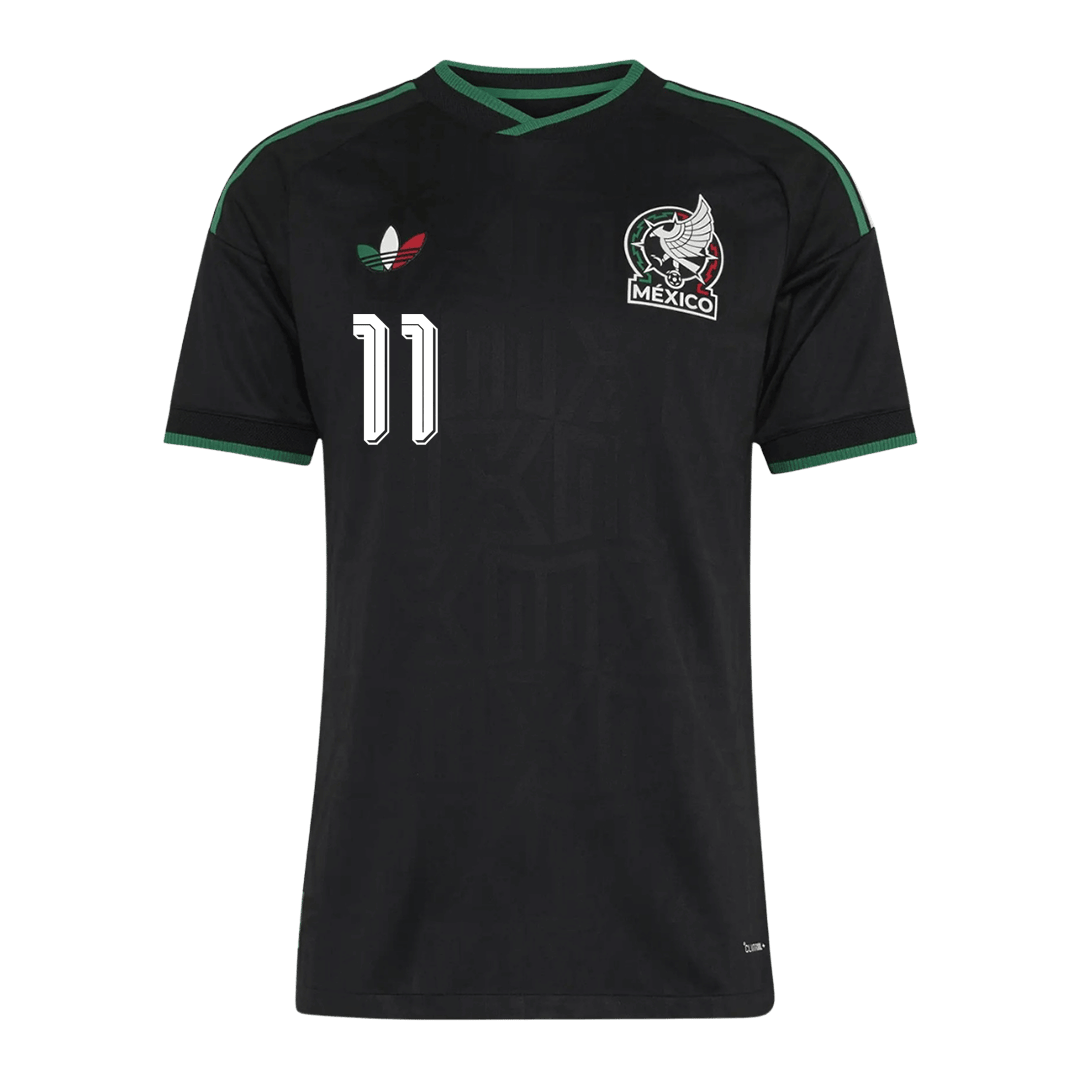 S.GIMENEZ #11 Mens Mexico World Cup Third Jersey 2026 - Player Version (Slim Fit)