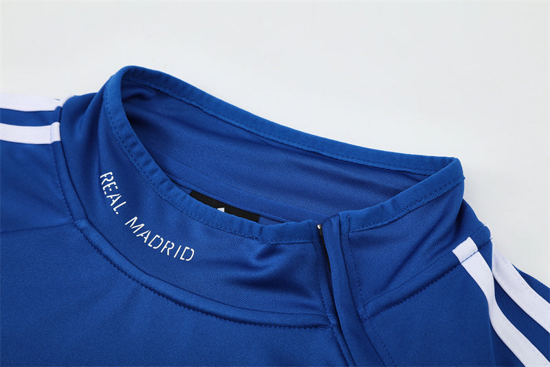 Retro Real Madrid Training Tracksuits 2013-14 Football Kit Soccer Jersey