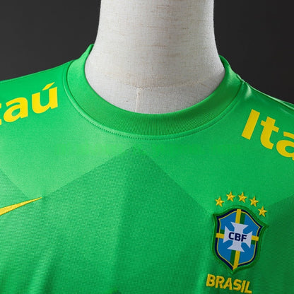 Brazil Jersey 2020 Training Green Retro Kit