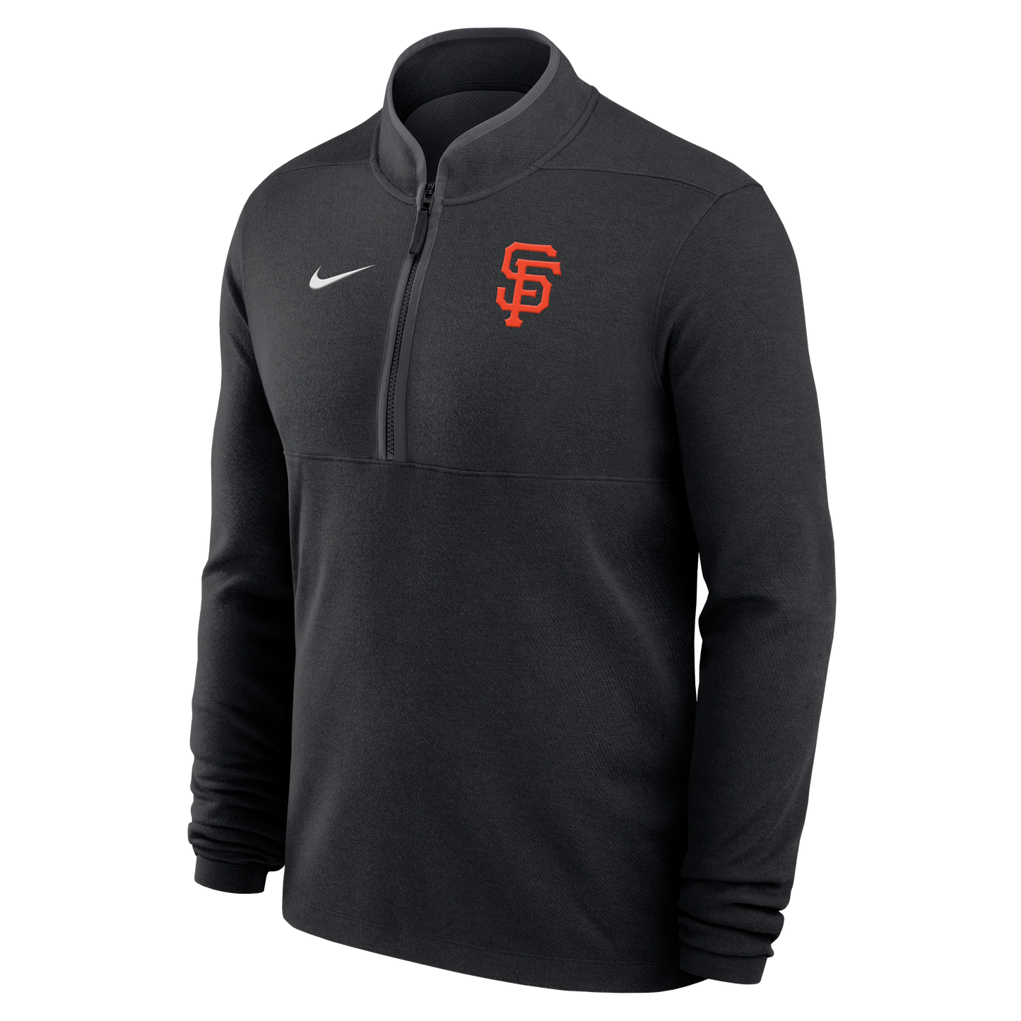 Nike Men's San Francisco Giants Victory Half-Zip Pullover Jacket - Black