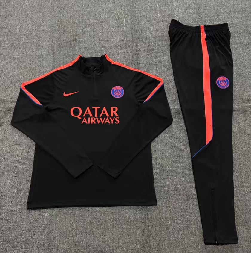 Kids Player Version PSG Training Tracksuits 2026-2027 Football Kit Soccer Jersey