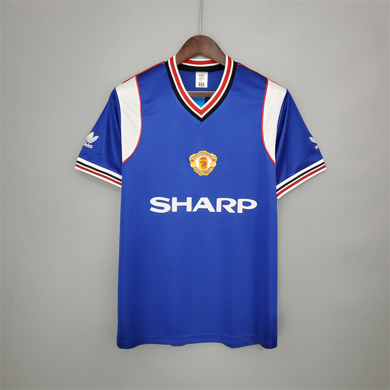 Manchester United Jersey Third Kit 1985/86 retro Football Team Soccer shirt