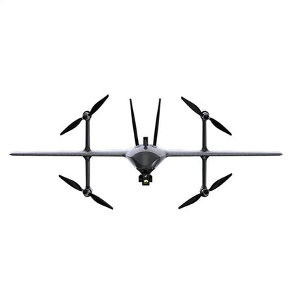 HEQUVA SWAN VOYAGER K8T-V2 VTOL Fixed Wing UAV 4K Thermal Imaging Drone AI Tracking 60Min Flight 15KM Transmission