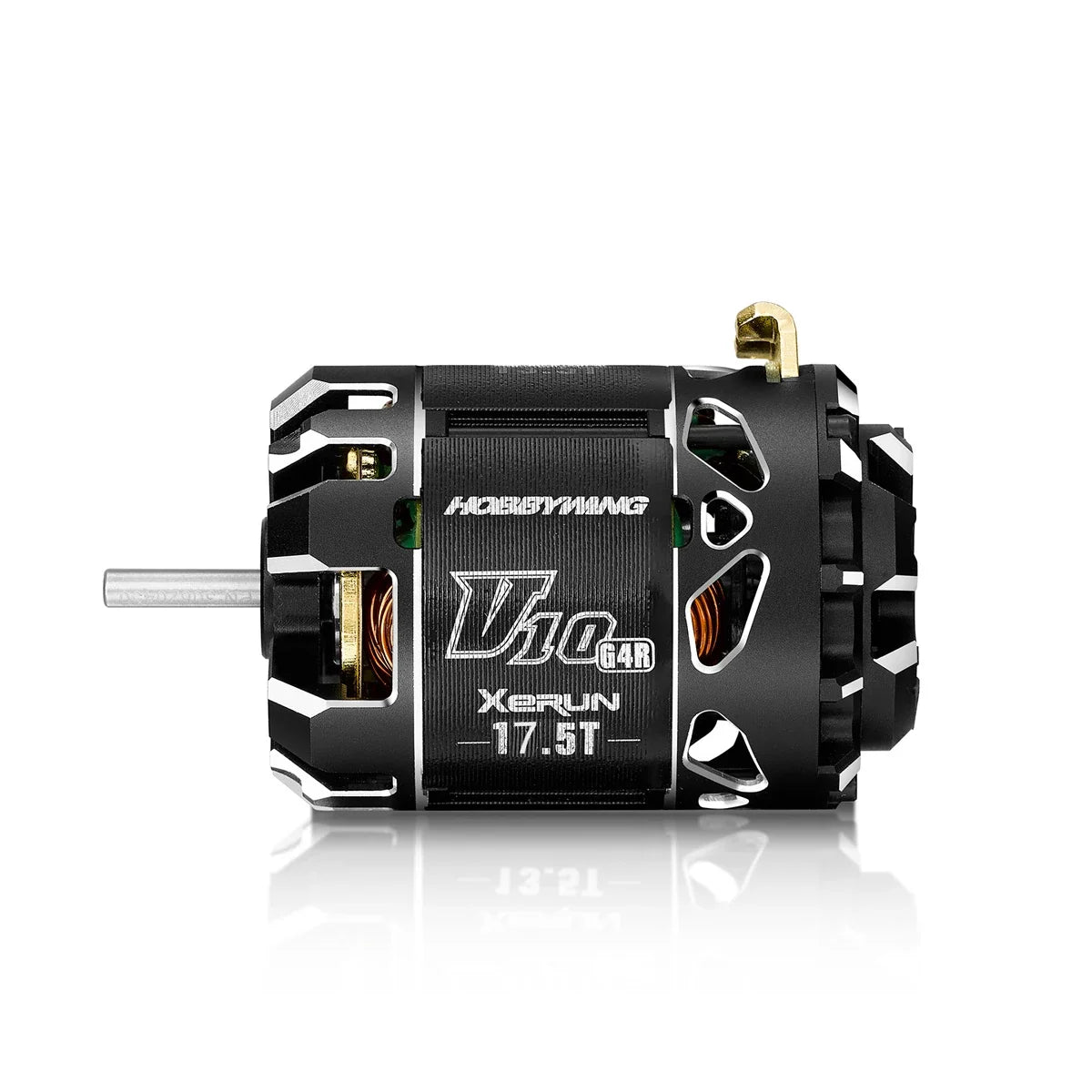 Hobbywing XeRun V10 G4R ROAR Sensored Brushless Motor for 1/10 RC Drift & Racing (13.5T / 17.5T / 21.5T)