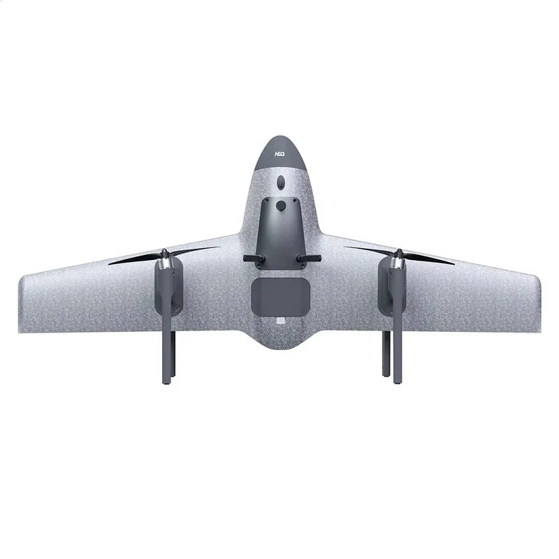 HEQUVA Swan Voyager K8-V2 VTOL Fixed Wing Drone 60 Min Flight Time 4K FPV RC Airplane RTF