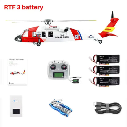 FLYWING MH-60T Jayhawk 470L Scale RC Helicopter GPS ACE Flight Controller RTF