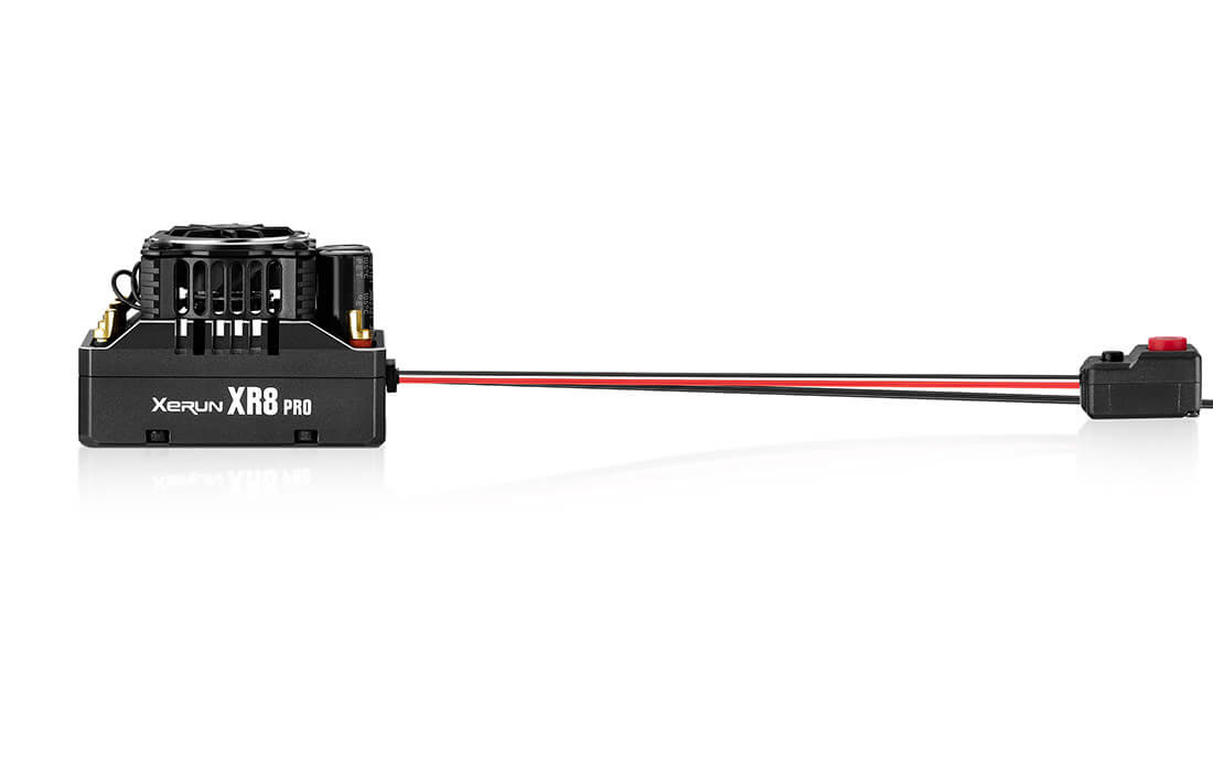 Hobbywing XeRun XR8 Pro G3 200A 2-4S Sensored Brushless ESC for 1/8 RC Buggy & Truggy