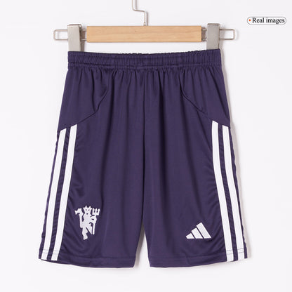 Kids Manchester United Away Kit 2025/26