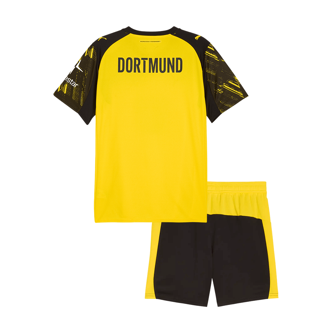 Kids Borussia Dortmund Home Kit 2025/26