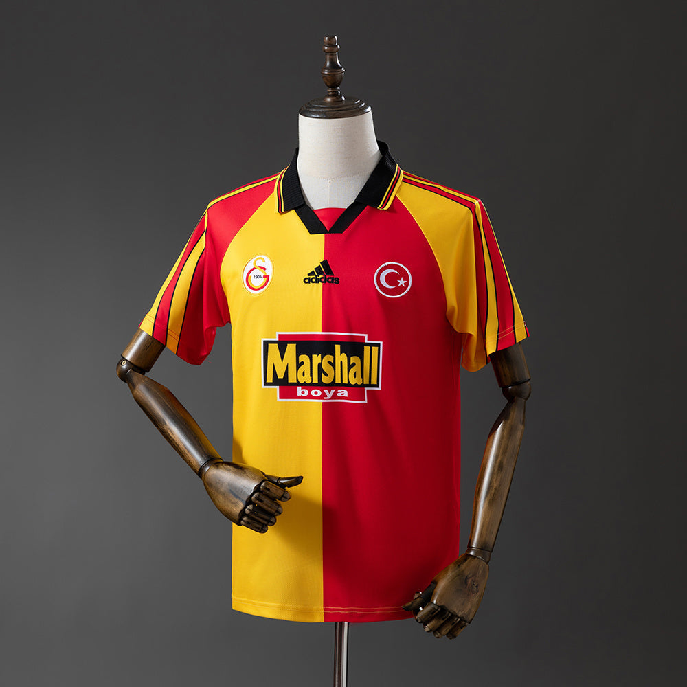 Galatasaray Jersey 1998-99 Home Retro Football Kit