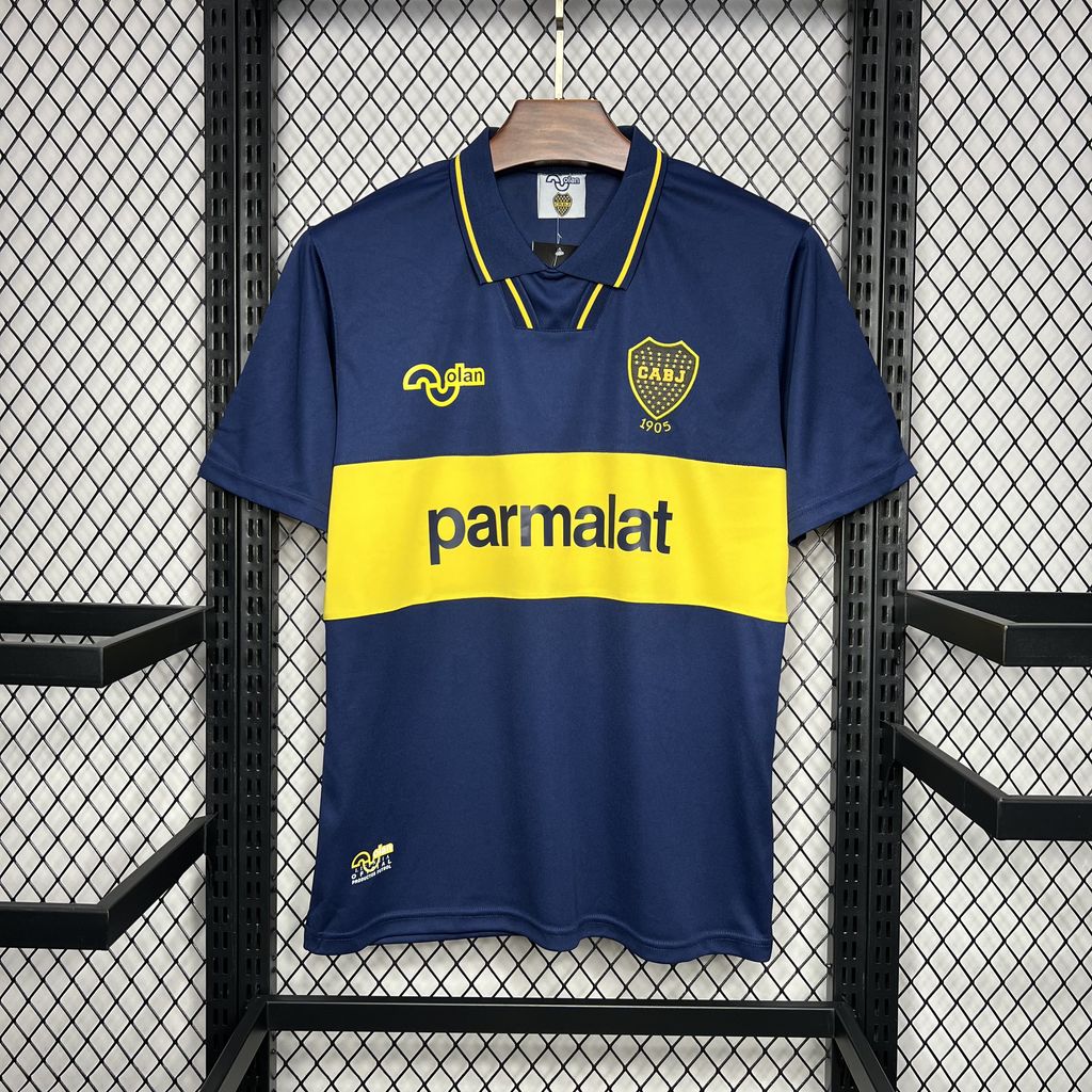 Retro Boca Juniors Jersey 1994 Home Football Kit Soccer Jersey