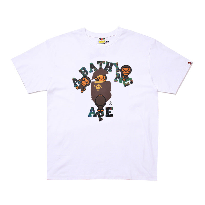 D009 Milo Friends Graphic T-Shirt - White