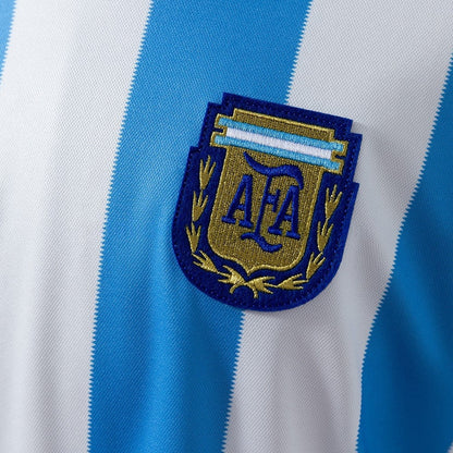 Argentina Jersey 1986 Home Retro Football Kit