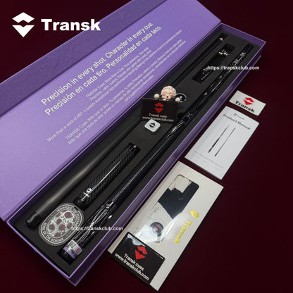 Transk Premium Metal Pool Cue  Set With Box 10.5/11.8/12.5mm Tip Adjustable Balance Weight Black/Gold/Red/Purple Options, Professional Billiard Stick for Advanced Players