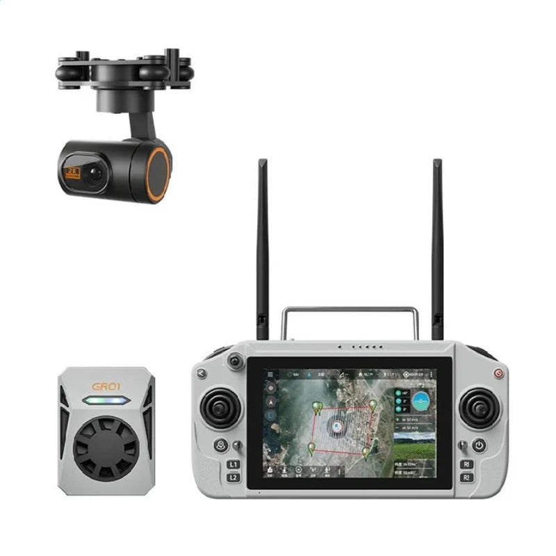Skydroid G20 Smart Remote Controller Android 13 Ground Station with 30KM Dual-Band 2.4G/5.8G Video Transmission and 7-Inch Display