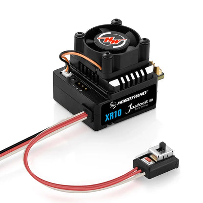 Hobbywing XeRun XR10 Justock G3S ESC — 60A 2S Sensored Brushless Speed Controller for 1/10 RC Cars