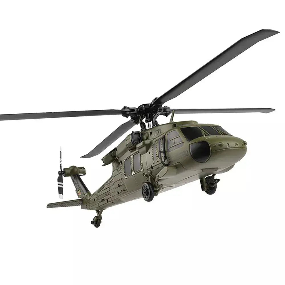 Wltoys K170 UH-60L Black Hawk 2.4G 4CH 4-Blade Brushless Fixed Height Simulation RC Helicopter RTF
