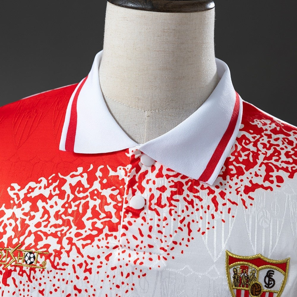 Sevilla Jersey 1993-94 Home Retro Football Kit
