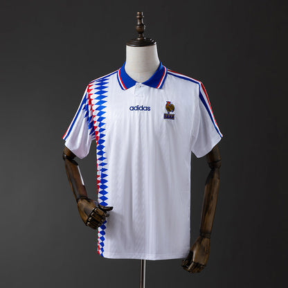France Jersey 1994 Retro Away Football Kit