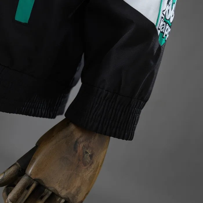 Real Betis Windbreaker 2025/26 Black White Football Kit