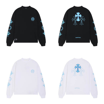 Chrome Hearts Men's Long-Sleeve T-shirtSweatshirt K8018