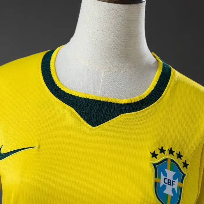 Women Brazil Home Jersey 2026 World Cup Football Kit Soccer Shirt