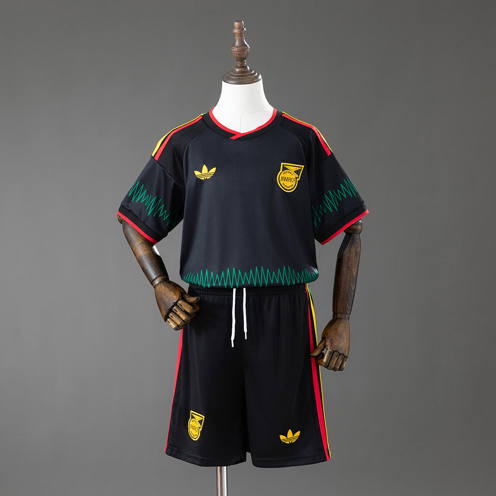 Kids Jamaica Away Jersey 2026 World Cup Football Kit Soccer Shirt