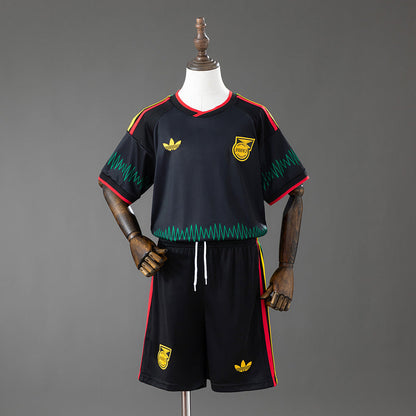 Kids Jamaica Away Jersey 2026 World Cup Football Kit Soccer Shirt