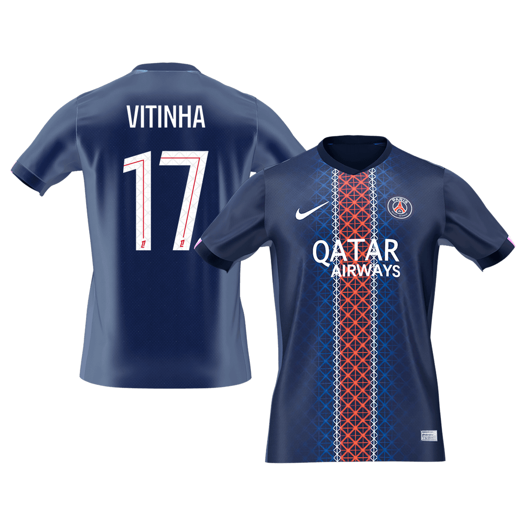 VITINHA #17 Mens PSG Home Jersey 2025/26 [PREMIUM]
