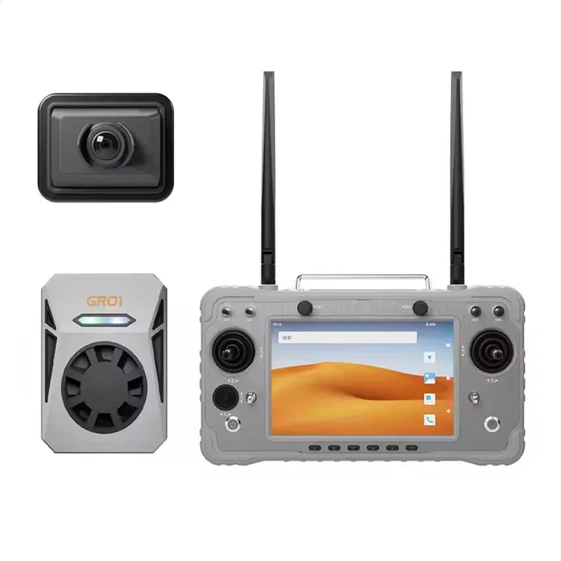 Skydroid G16 Ground Control Station with GR01 Receiver Dual-Band 2.4GHz/5.8GHz HD Video Transmission for UAV UGV & Robotics
