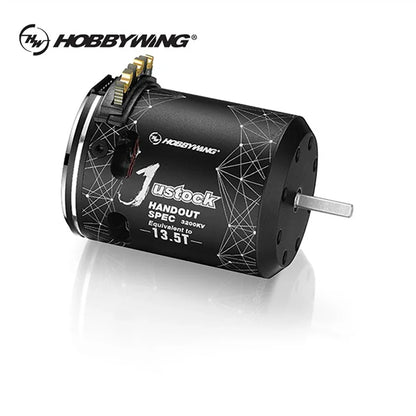 Hobbywing XeRun XR10 Justock G3 60A Sensored Brushless ESC & Motor Combo for 1/10 RC Drift, Touring & Racing Cars — 13.5T / 17.5T / 21.5T