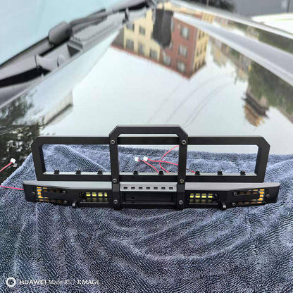 CROSSRC EMO XX XXL 1/6 RC Crawler Metal Front Bumper LED Light Mod Accessory