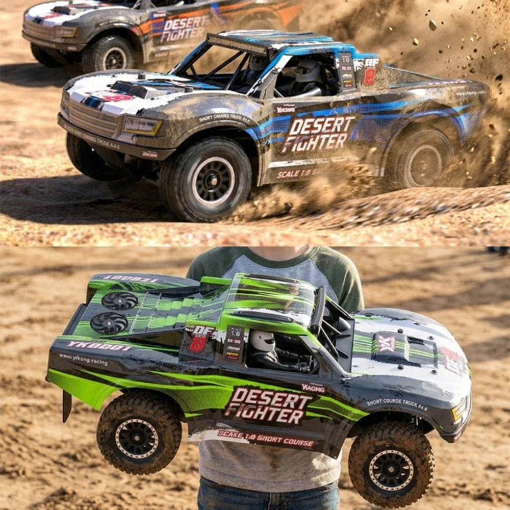 YIKONG YK8081 DF8 Desert Fighter 1/8 Scale 4WD Brushless Short Course RC Truck 85km/h RTR