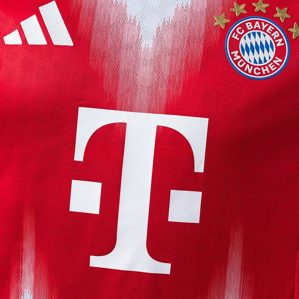 Bayern Munich Jersey 25/26 Home Kit Player Version