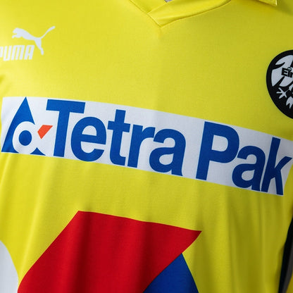 Frankfurt Away Jersey 1993-95 Retro Long Sleeves Football Kit Soccer Shirt