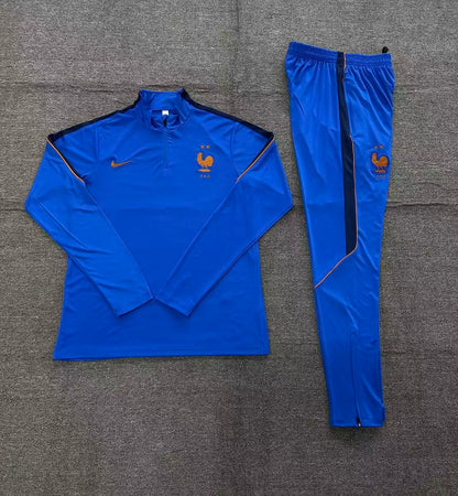 Kids France Training Tracksuits 2026 Football Kit Soccer Jersey