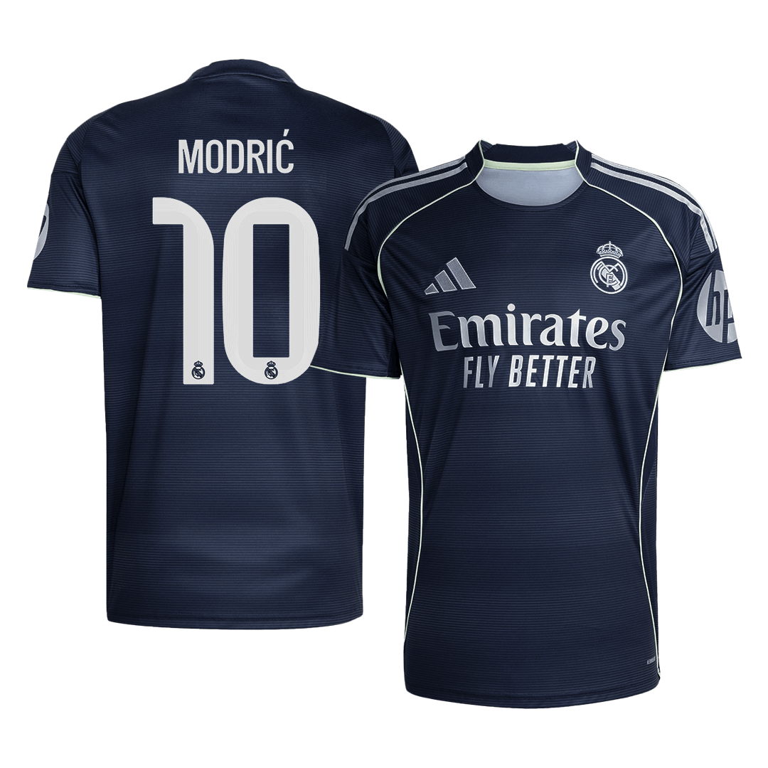 MODRIĆ #10 Mens Real Madrid Away Jersey 2025/26 [PREMIUM]