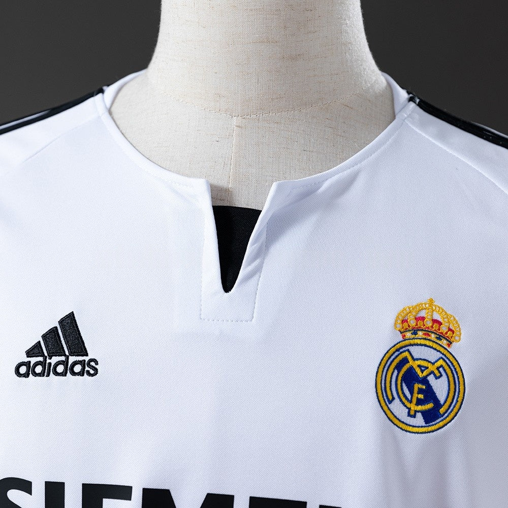 Real Madrid Jersey 2003-04 Home Retro Football Kit
