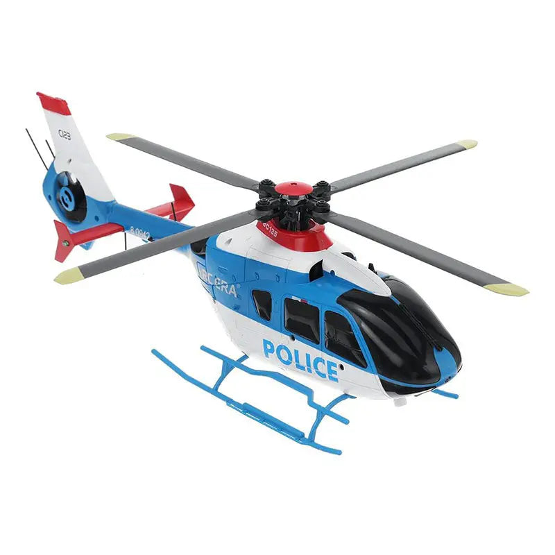 RCERA C123 EC135 4CH 6-Axis Gyro Dual Brushless Direct Drive Optical Flow Air Pressure Altitude Hold True Ducted RC Helicopter RTF