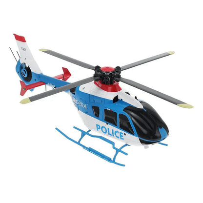 RCERA C123 EC135 4CH 6-Axis Gyro Dual Brushless Direct Drive Optical Flow Air Pressure Altitude Hold True Ducted RC Helicopter RTF