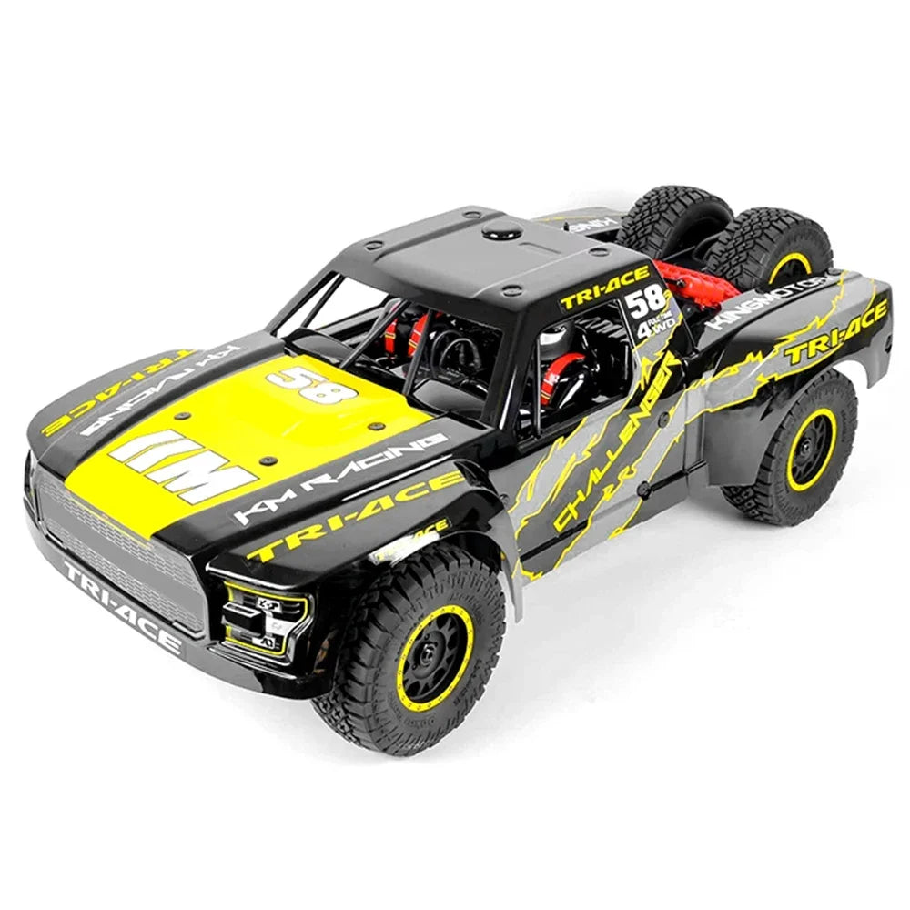 TRACTION Hobby KM Challenger 1/6 Scale 4WD Solid Rear Axle RC Desert Truck — ARTR / RTR