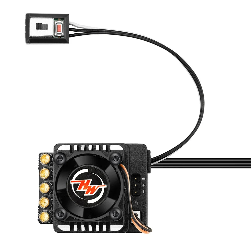Hobbywing XeRun XR10 Justock G3S ESC — 60A 2S Sensored Brushless Speed Controller for 1/10 RC Cars